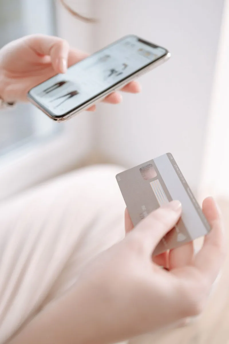 A mobile card payment